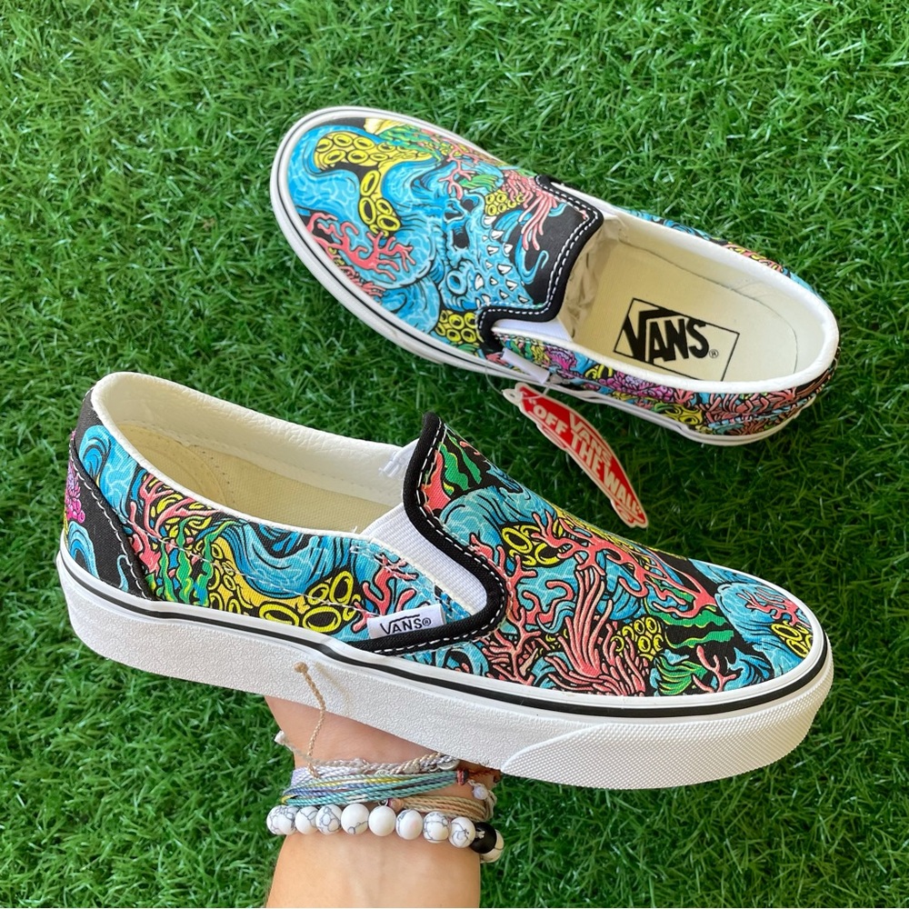 Vans Multicolor Slip-On Sneakers